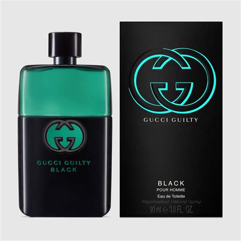 gucci black aftershave 90ml|gucci guilty black pour homme.